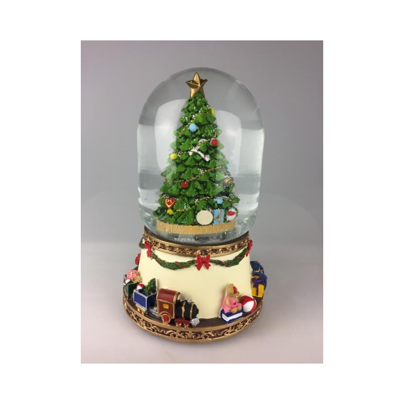 Snow Dome decorated Christmas tree