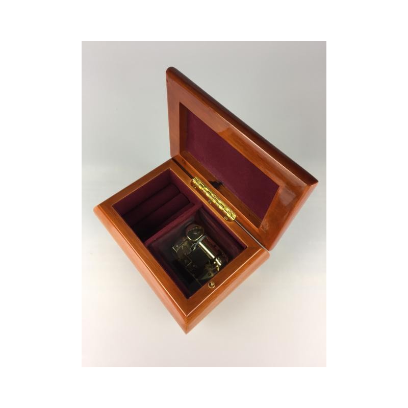 Classical jewelry box with instrument 