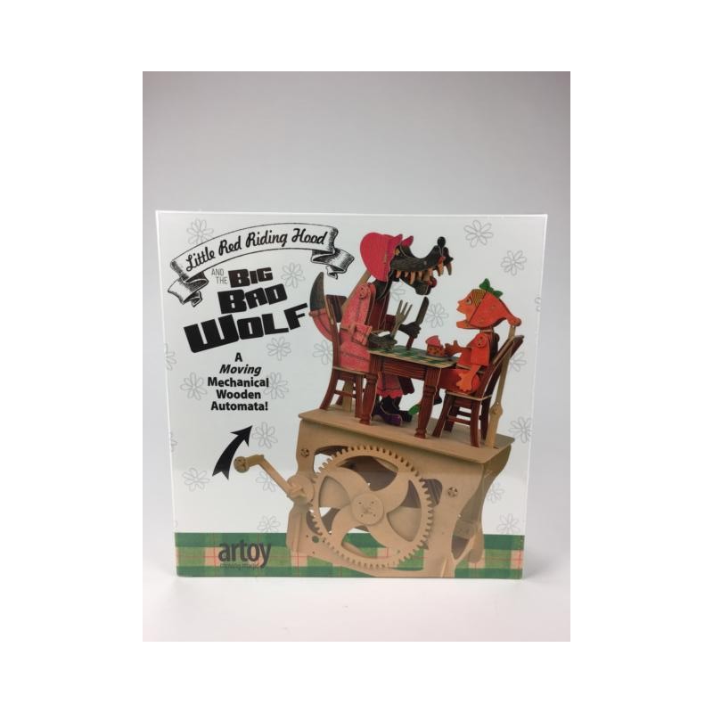 Wooden edgy construction kit “Little Red Riding Hood “