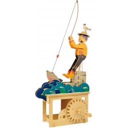 Wooden edgy construction kit “Good fishing“