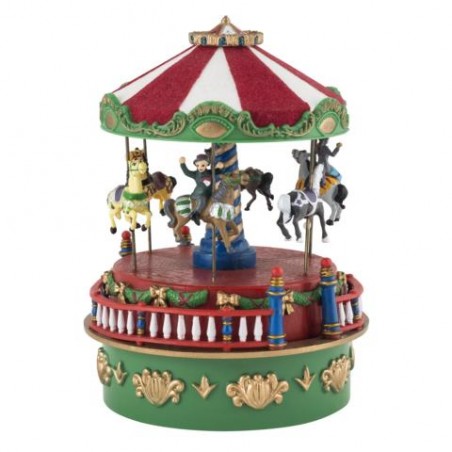 Merry-go-round made of plastics
