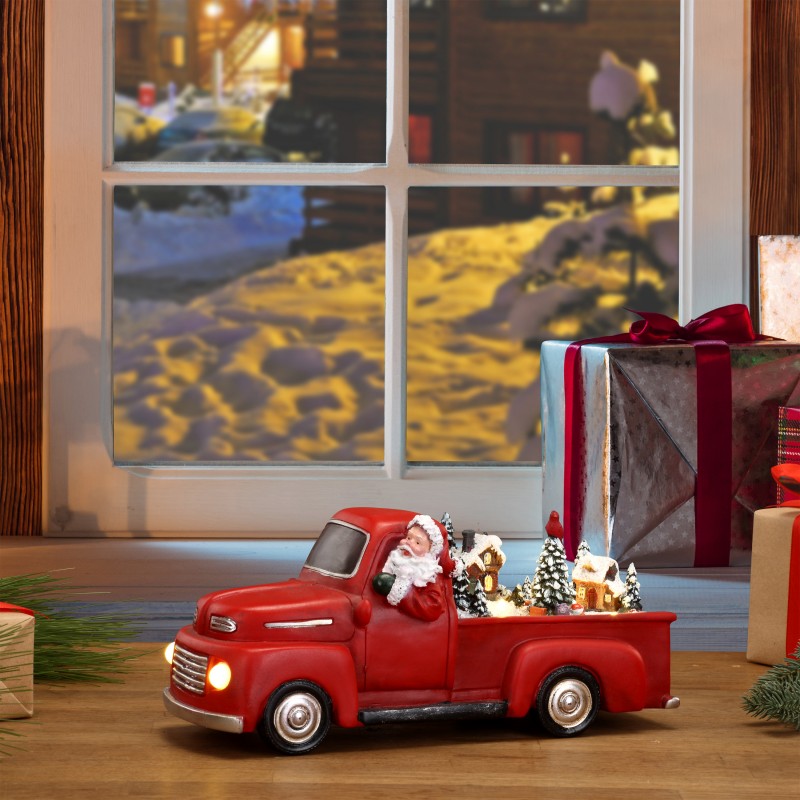 Red Truck - Santa