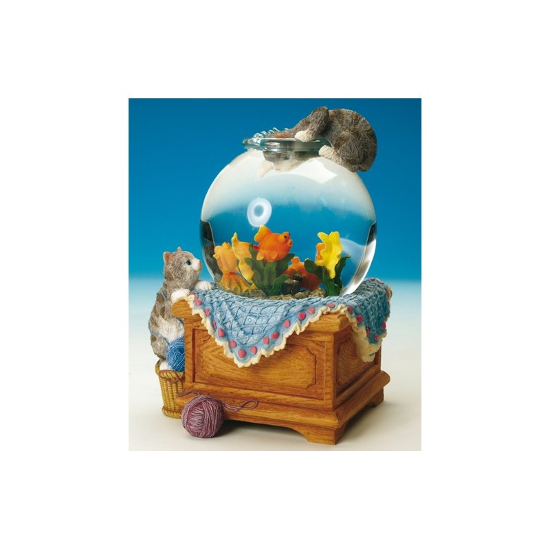 Snow globe aquarium