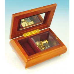 Boîte à bijoux classique avec Edelweiss