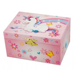Jewelry box with unicorn motif